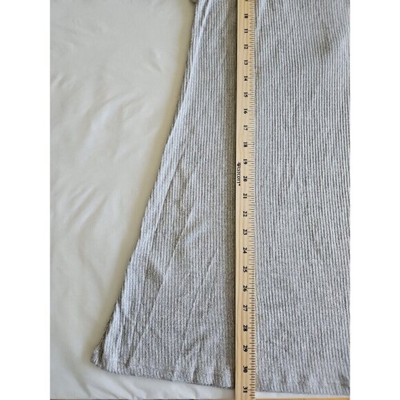 Anthropologie Maronie  Sundress Womens M Gray Ruffled Top Spaghetti Straps Short - Picture 10 of 12